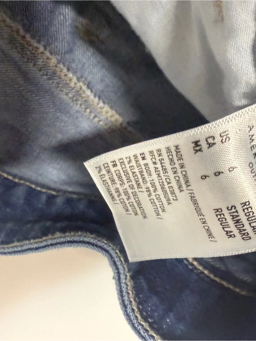 American Eagle Outfitters medium blue